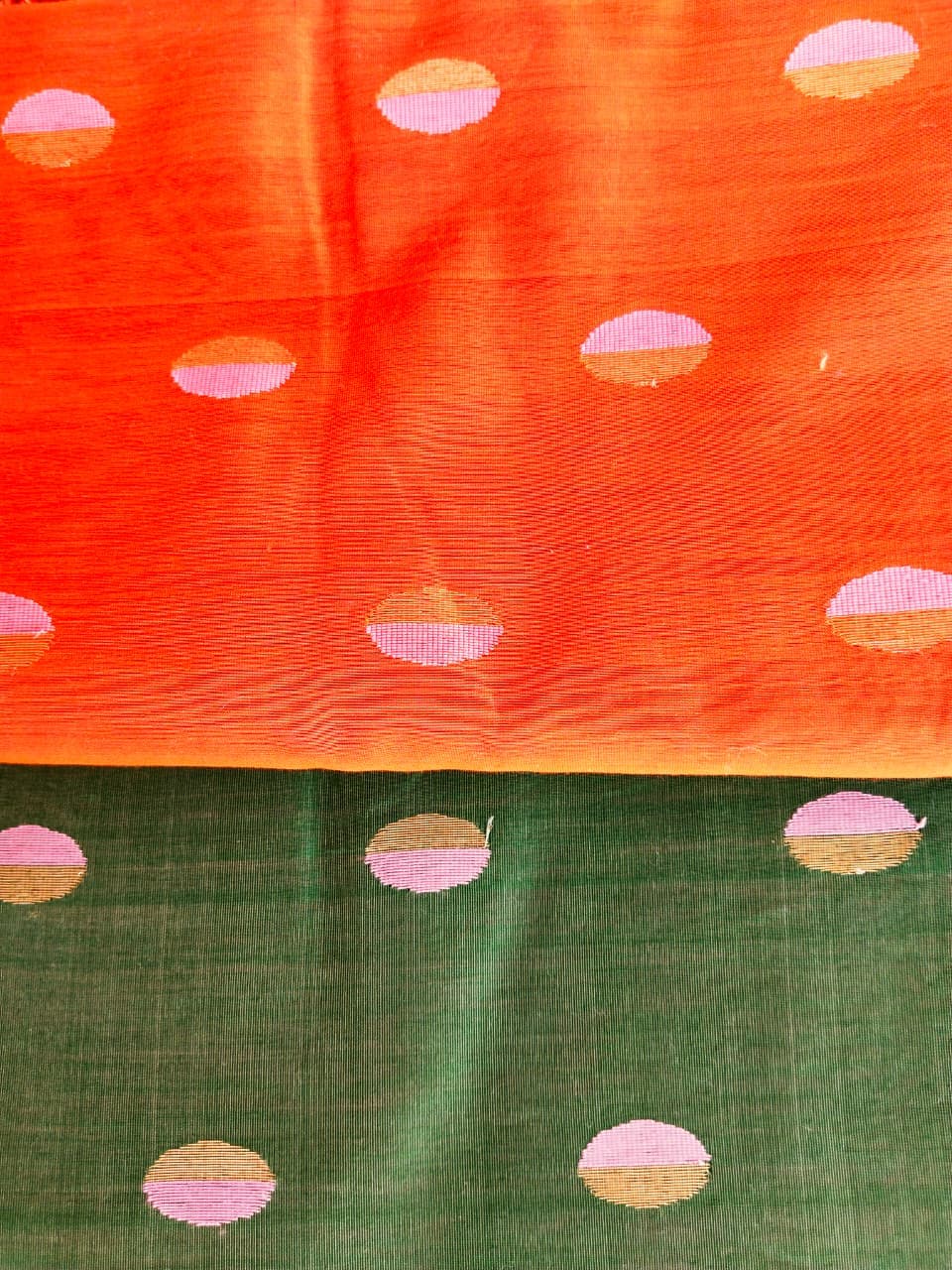 Coin Buti Maheshwari by AADI Handloom